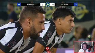 FINAL  Botafogo X São Paulo  Liga Nacional de Futevôlei  React FTV Ep 94 [upl. by Anivlac]