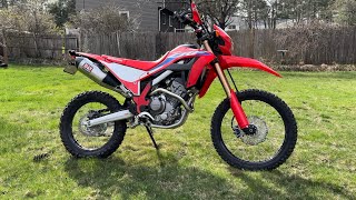 2024 Honda CRF300L  Yoshimura Exhaust [upl. by Llyrad411]