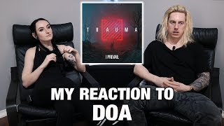 Metal Drummer Reacts DOA by I Prevail [upl. by Davilman46]