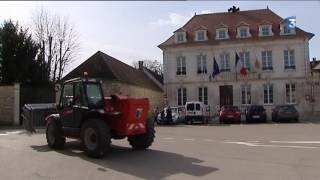 Chablis se prépare pour accueillir la 3e étape de ParisNice [upl. by Carly]