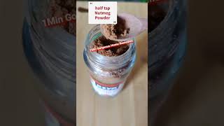 Nutmeg Jaiphal uses for Skin How to use Nutmeg Powder for Acne Pimples Acne Scars Pigmentation [upl. by Ecnarrat727]