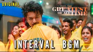 Goat  interval bgm  ringtone  ilayathalapathy  vijay  yuvan  venkat Prabhu thegoat bgm [upl. by Lorant]