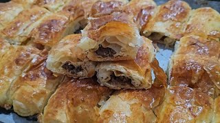 ARTIK PASTANEDEN ALMIYORUM✋ÇAYA KAHVALTIYA 5 DAKİKADA YOĞUR VER FIRINA💯SIVIYAĞLI KAT KATBÖREK TARİFİ [upl. by Fiann155]