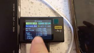 FNIRSI FNB58 USB Power Delivery Analyser Demo [upl. by Asirrom]