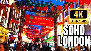 London Nightlife  Chinatown London Food amp Culture Tour  August 2024 4K HDR [upl. by Ag333]