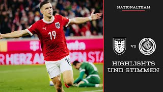 Highlights amp Stimmen  Österreich  Kasachstan  40  Nationalteam  Nations League  10102024 [upl. by Etireuqram]