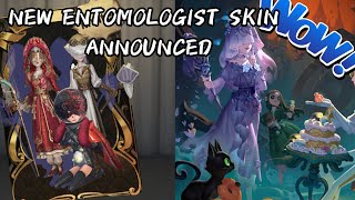 Preparing for Entomologist new S tier costume quotGhost candlequot IDENTITY V Entomologist gameplay [upl. by Cioffred]