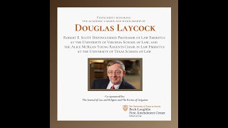 Festschrift honoring Douglas Laycock  Panel 2 [upl. by Camden]