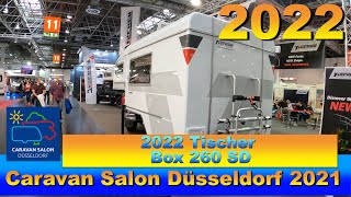 2022 Tischer Trail 260 SD Reisemobil Kabine Interior Exterior Walkaround Caravan Salon Düsseldor [upl. by Helmer]