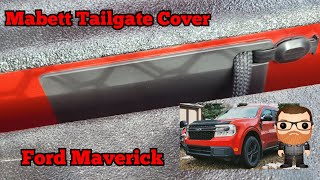 Mabett Tailgate Hole Cover for Ford Maverick fordmavericktruck 2022fordmaverick [upl. by Einafats]