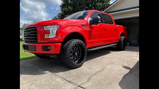 Leveled F150 22x12s33s [upl. by Nednyl]