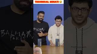 Technical Guruji and Carryminati Collobration 😂😂 shorts CarryMinati TechnicalGuruji [upl. by Imoyik]