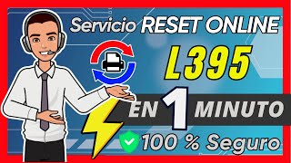 ✅ Reset EPSON L396 en 1 Minuto 🚀  Servicio RESET ONLINE 🔥 Diagnóstico GRATIS  DEMO al 80 [upl. by Eeralih363]