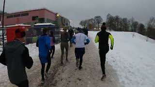 Tøyen parkrun 209 16122023 Norway [upl. by Etennaej747]