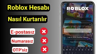 Doğrulama Kodu Olmadan Robloxa Nasıl Giriş Yapılır  Eski Roblox Hesabı Nasıl Kurtarılır 2023 [upl. by Wandy]