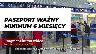 Co muszę wiedzieć na temat wizy do Chin   fragment kursu video bezpieczny import z Chin [upl. by Noble]