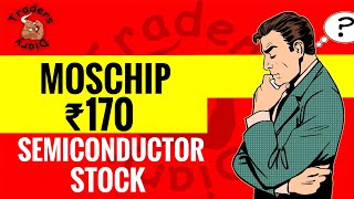 moschip share news  top listed semiconductor stock  ₹170  moschip share latest news [upl. by Oijimer]