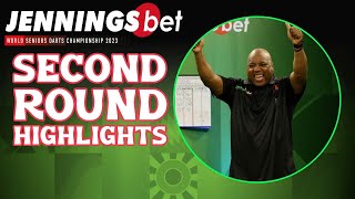 2023 JenningsBet World Seniors Darts Championship  Round Two Highlights [upl. by Ling653]