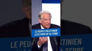 Villepin  « Le peuple palestinien a été privé de sa terre » [upl. by Kristen860]