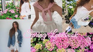 ♡ Spring lookbook ♡ [upl. by Akimrej]