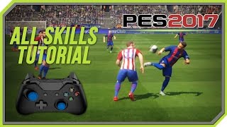 PES 2017 All Tricks and Skills Tutorial Xbox One Xbox 360 PC [upl. by Annodal]