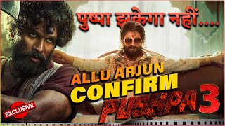 Allu Arjun Confirm Pushpa 3 in Berlin Film Festival  Pushpa 3 Official Confirm  Pushpa The Rule [upl. by Asilaj]