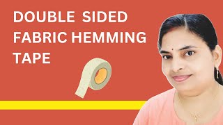 How to use Cloth Adhesive Tape Fabric Hemming tape  Ultimate Guide fabricHemming tapehemming [upl. by Lalad]