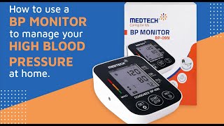 How to use the MedTech BP Monitor [upl. by Athallia420]