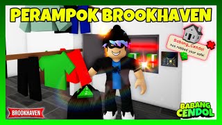 Aku Menjadi PERAMPOK Versi TIKTOK di BROOKHAVEN  Roblox Indonesia [upl. by Kapoor]