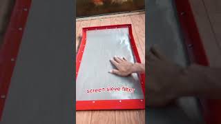 Sieve filter kolam koi dan kolam nila bisa pesan sesuai kebutuhan kolam anda kolam aquarium koi [upl. by Sisely]