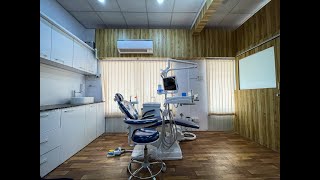 Dental Clinic Interior Design from scratch23 Sqmt Ultra modern dental clinic Small area modified [upl. by Nnylodnewg]