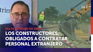 Los empresarios de la construcción de la Región piden más agilidad para contratar en el extranjero [upl. by Noemis]