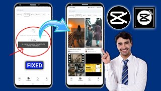 ayusin ang mga template ng capcut at walang problema sa koneksyon sa internet  error sa capcut [upl. by Llerrod]