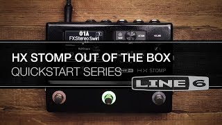 HX Stomp Out of the Box  Line 6 [upl. by Raymond]