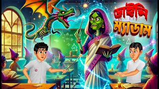 ডাইনি ম্যাডাম। । Daini Madam। Bengali Horror Cartoon  Khirer Putul 😱 [upl. by Hildebrandt]