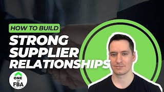 Amazon FBA Wholesale Tips How To Build Strong Supplier Relationships amp Understanding Cashflow [upl. by Thamos]