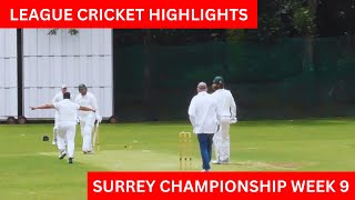 Surrey Championship Highlights  Div 2  Worcester Park 2nd XI vs Camberley 2nd XI [upl. by Eelyac]