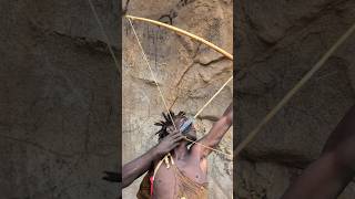 Step back intime with Hadzabe tribe as they use ancient skills to straighten arrows with teeth [upl. by Warring369]