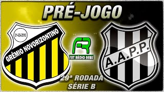 NOVORIZONTINO X PONTE PRETA AO VIVO l CAMPEONATO BRASILEIRO l NARRAÇÃO [upl. by Micheal]