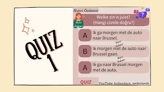 NT2Een QUIZ met 21 vragen over de zinsbouw Hollandaca cümle yapısı üzerine 21 soruluk bir QUIZ [upl. by Sudaorb]