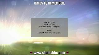 Shelbyville Bible Holiness Church  04252024 PM  Spring Revival [upl. by Dwyer598]