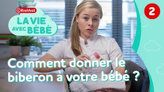 Comment donner le biberon à bébé   La vie avec bébé épisode 2  Kruidvat [upl. by Okiek]