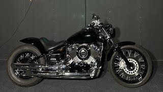 Yamaha Dragstar XVS 650 Verkaufsvideo  Bobber [upl. by Rorie]