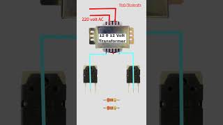 12 0 12 volt transformer  220 volt AC  220 CHM  TECHTOOLJH  shots shortsvideo electrician [upl. by Ross]