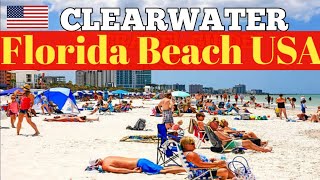 Clearwater Beach Florida USA  Spring Break Virtual Walking Tour Vlog amp Vacation Travel Guide [upl. by Gayleen]