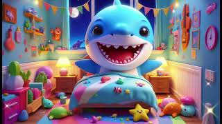 quotBaby Shark’s Sleepy Time Lullaby Relaxing Kids Song amp Bedtime Adventure  Official 2025 Music [upl. by Aicele]