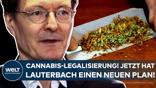 DEUTSCHLAND CannabisLegalisierung Jetzt legt Gesundheitsminister Lauterbach einen neuen Plan vor [upl. by Nance]