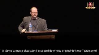 Debate  A Credibilidade Textual do NT Daniel Wallace e Bart Ehrman [upl. by Stanzel]