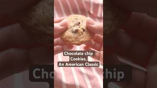 THE PERFECT CHOCOLATE CHIP COOKIE  baking chocolatechipcookies easyrecipe sweets cookiesrecipe [upl. by Suiradal]