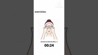 Korean attractive and pretty eyes exercise shortvideo [upl. by Spillar]